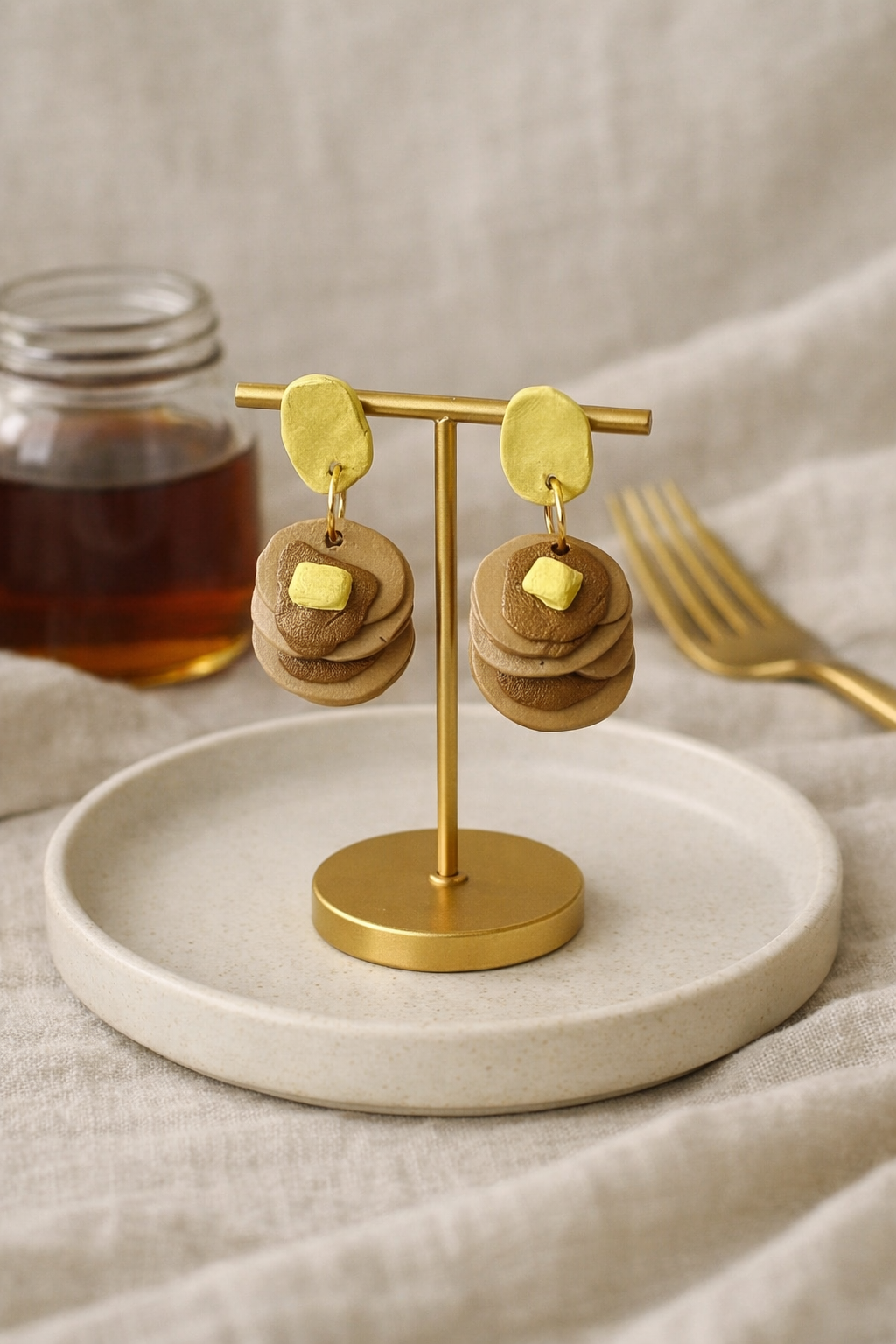 Golden Stack Earrings